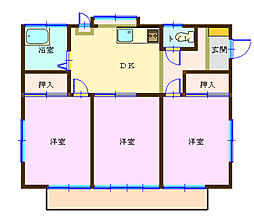 藤代住宅　3号棟 1
