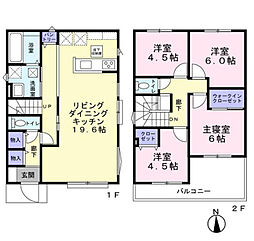 野田市柳沢戸建（駐車場2台） 1