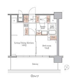 ジオエント梅田北リバーフロント 1208