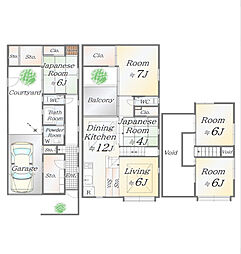 喜久井町戸建 1