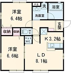 フローラタウン　G棟 1