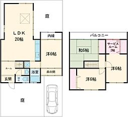 大山崎町脇山貸家 1