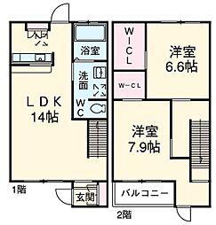 バンブーハウスＡ棟 3