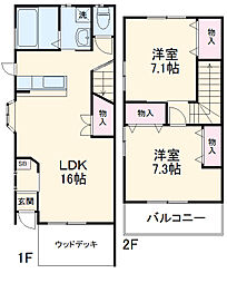 ウッドテラス芝 A