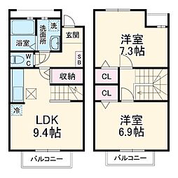 タウンハウスノバラII 102