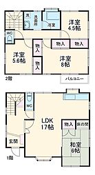 下野緑町戸建て