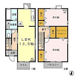 ローズコート西山　Ｃ 1