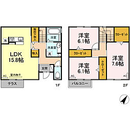 豊橋市弥生町字松原の一戸建て