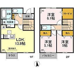 豊橋市草間町字寺東の一戸建て