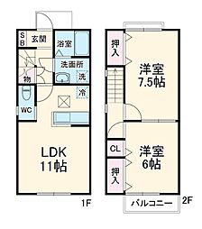 鴻巣市北新宿の一戸建て