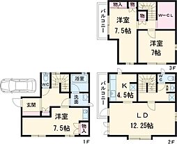 朝霞市仲町2丁目の一戸建て
