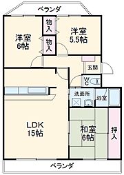 クレスト壱番館 3A