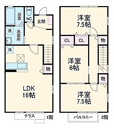 名古屋市名東区猪子石3丁目の一戸建て