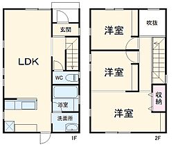 藤枝市水守3丁目の一戸建て