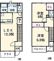 清須市阿原池之表の一戸建て