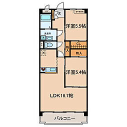 メゾンプチシャトー出口　A館 202
