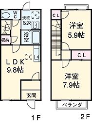 刈谷市荒井町2丁目の一戸建て