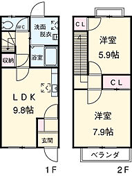 碧南市浜田町2丁目の一戸建て