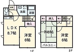 コーポ中島ツウセブンＢ 2