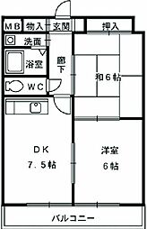マンション丸清 3A