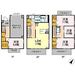 横浜市栄区笠間3丁目の一戸建て