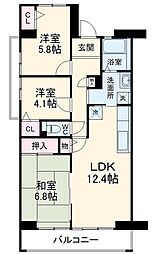コーポレート浦和中島2号棟 206