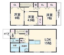 名古屋市中川区東起町2丁目の一戸建て