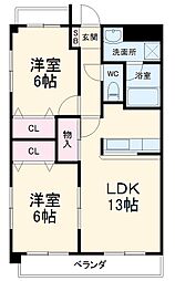 レージュ桔梗平 203