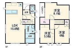 春日部市増富貸家