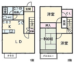 タウン三好ヶ丘 D1