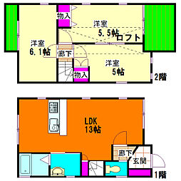 静岡市葵区平和2丁目の一戸建て