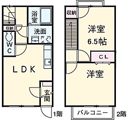 カーサ原山Ｃ 1