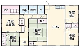 豊田市美里2丁目貸家 1