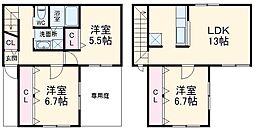 名古屋市守山区向台1丁目の一戸建て