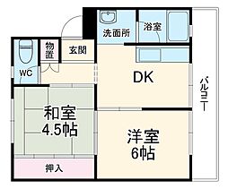 ビレッジハウス下島第二　2号棟 403