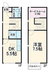 秦野市室町の一戸建て