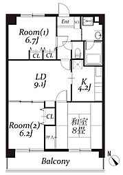 ガーデンスクエア北坂戸 202