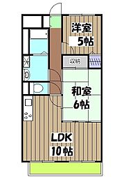 安井マンション 1-B