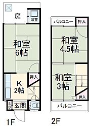 京都市西京区山田御道路町の一戸建て