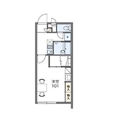 レオパレスうちなー 201