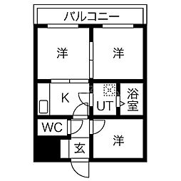 ピュアライフ長草Ｂ棟 Ｂ302