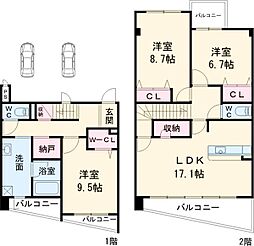 名古屋市天白区植田2丁目の一戸建て