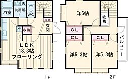 町田市真光寺2丁目の一戸建て