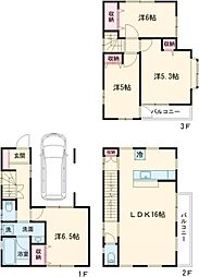 足立区中川2丁目の一戸建て