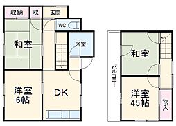 岐阜市切通6丁目の一戸建て