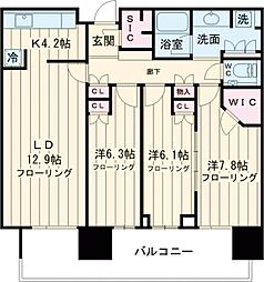 二子玉川ライズタワー＆レジデンスタワーイースト 605
