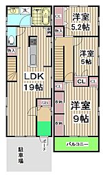桂木ノ下町貸家 1