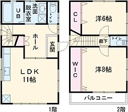 市川市北方1丁目の一戸建て