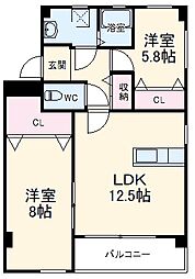 ロックガーデン南棟 201