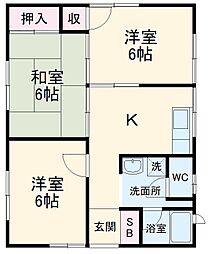 山田貸家　Ｃ棟 Ｃ